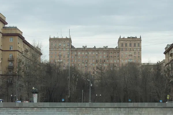 Архітектура Будівлі Міська Місто Москва — стокове фото