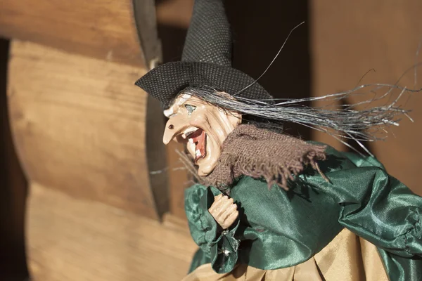 Baba Yaga, old witch, toy — Stock Photo, Image