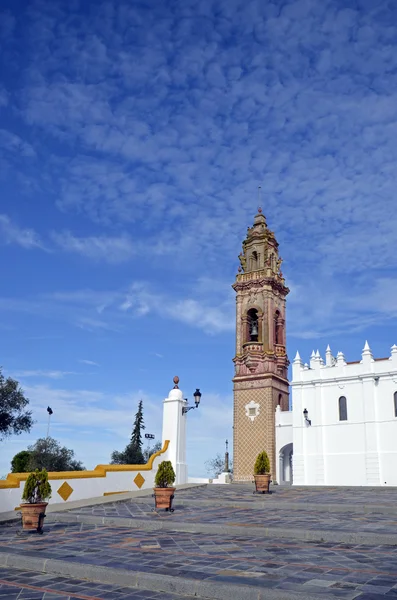 Baroque tower and shrine — Stock Photo, Image