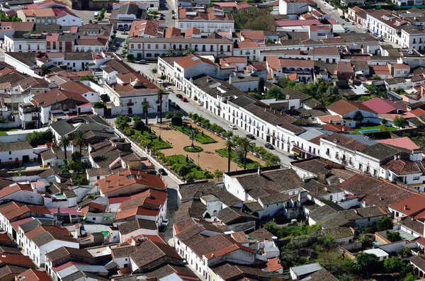 Aerial view with a park — Stock Fotó