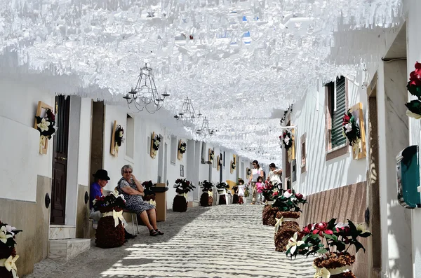 꽃 축제 (Flower Festival, festas do povo, Campo Maughty 2015, Portugal) — 스톡 사진