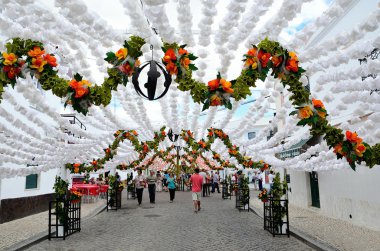 Çiçek Festivali (festas do povo, Campo Maior 2015, Portekiz)