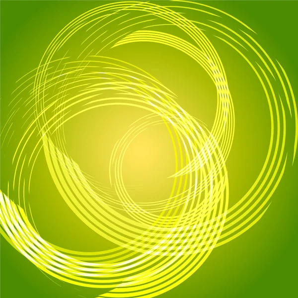 黄色和绿色的渐变抽象背景 — 图库矢量图片