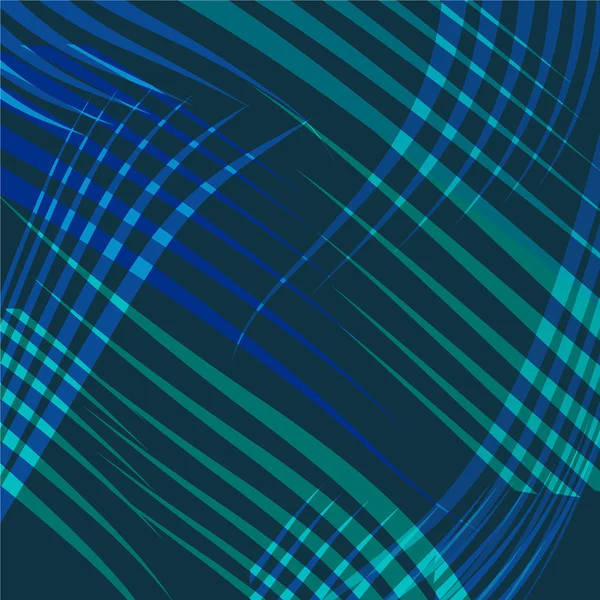 Blauwe abstracte lijn vector achtergrond — Stockvector