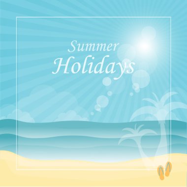 yaz tatili arka plan