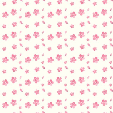 sorunsuz çiçek arka plan tasarlamak vektör çizim