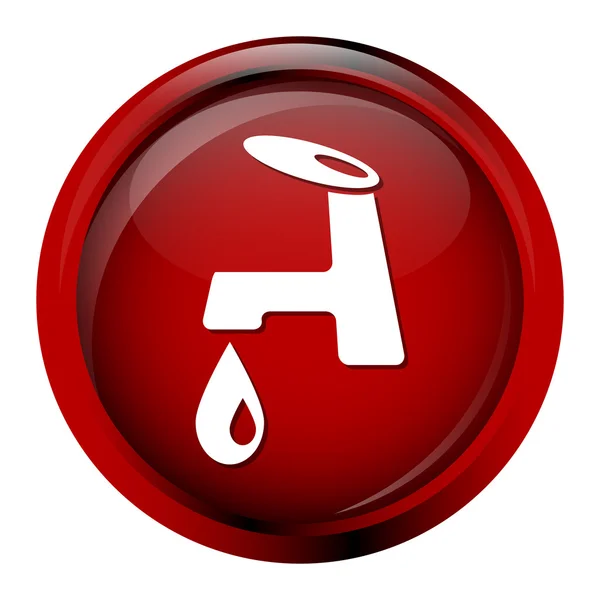 Faucet icon sign — Stock Vector