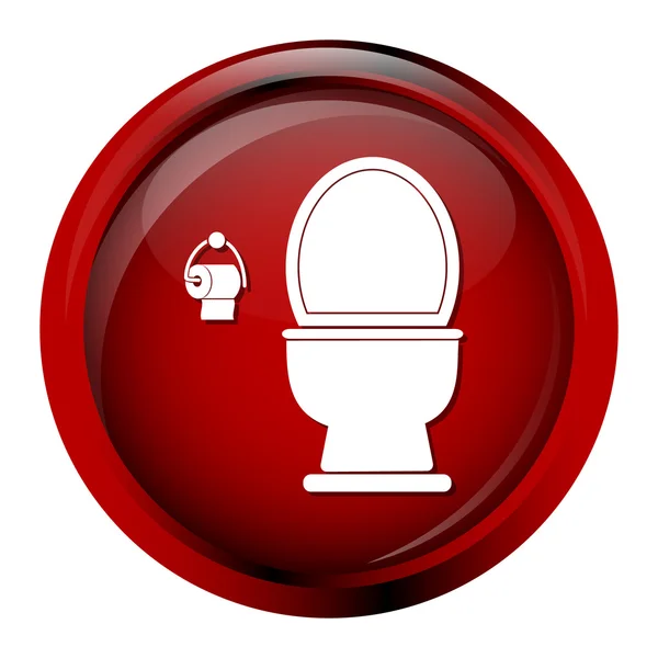 WC pictogram teken — Stockvector