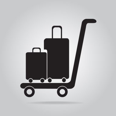 Bagaj ve sepeti simgesini,