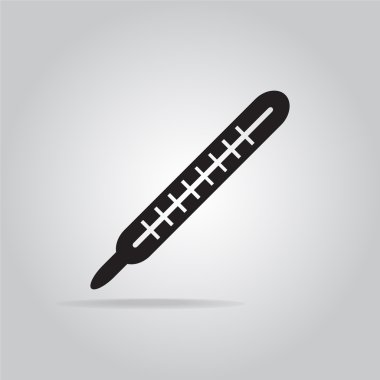 Termometre simgesini, tıbbi simge