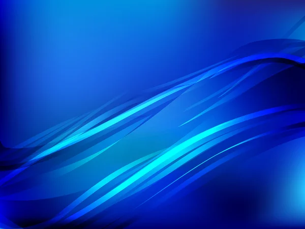 Azul abstrato onda fundo —  Vetores de Stock