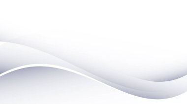 Beyaz arkaplanda soyut çizgiler ve eğri çizimleri