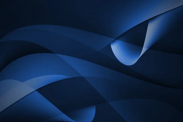 Abstract curve blue background — Stock Photo, Image