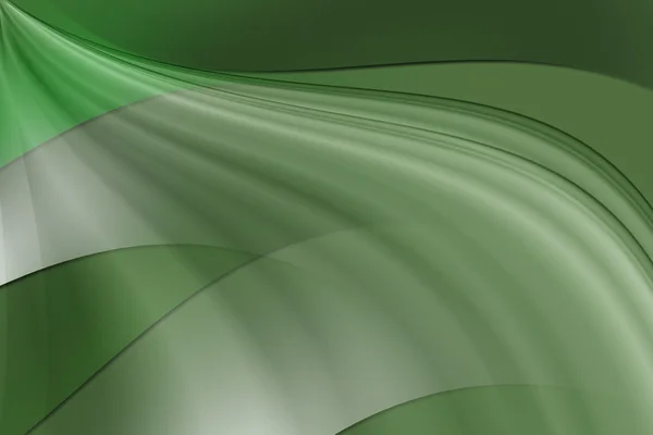 Fondo verde onda abstracta — Foto de Stock