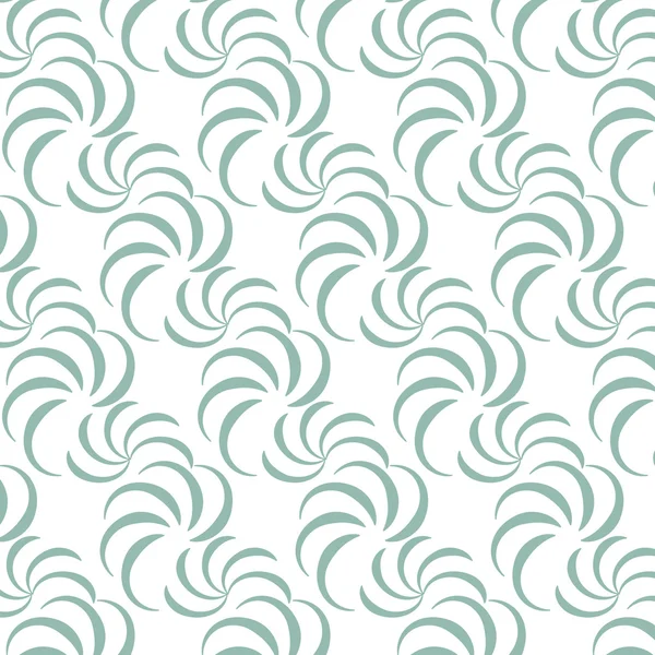 抽象的なシームレス パターン カーブのベクトルの背景 — ストックベクタ