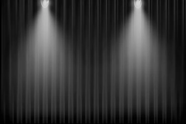 Monochrome curtain background — Stock Photo, Image