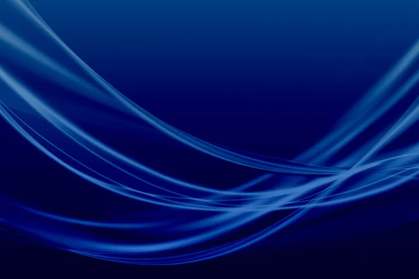 Blue abstract line and curve background — Stock Photo, Image