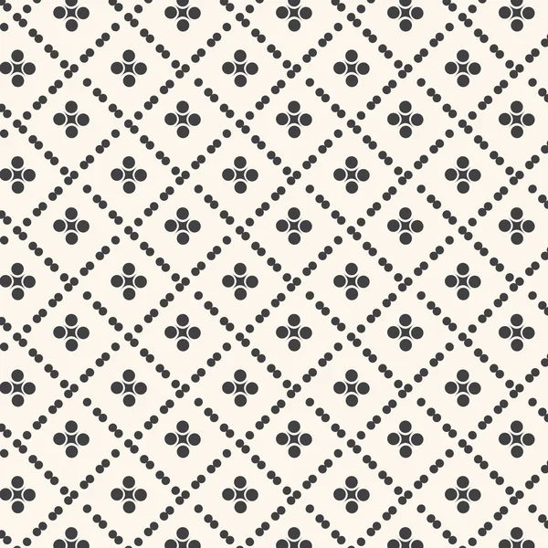 Vector seamless pattern geometric tiles rhombus — Stock Vector