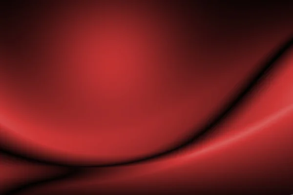 Fondo rojo curva abstracta — Foto de Stock