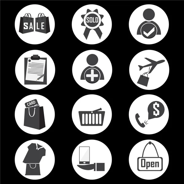 Shopping icon vector illustration Stock Illustration