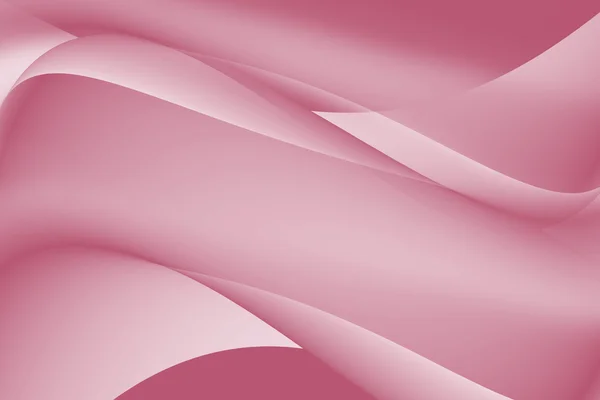 Linha abstrata e curva fundo rosa — Fotografia de Stock