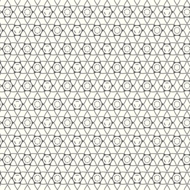 Dikişsiz desen geometrik vektör arka plan