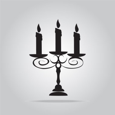 Mumluk ve Cadılar Bayramı için örümcek illüstrasyon simgesi