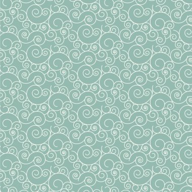 vektör seamless modeli girdap tek renkli dalga Japon soyut 