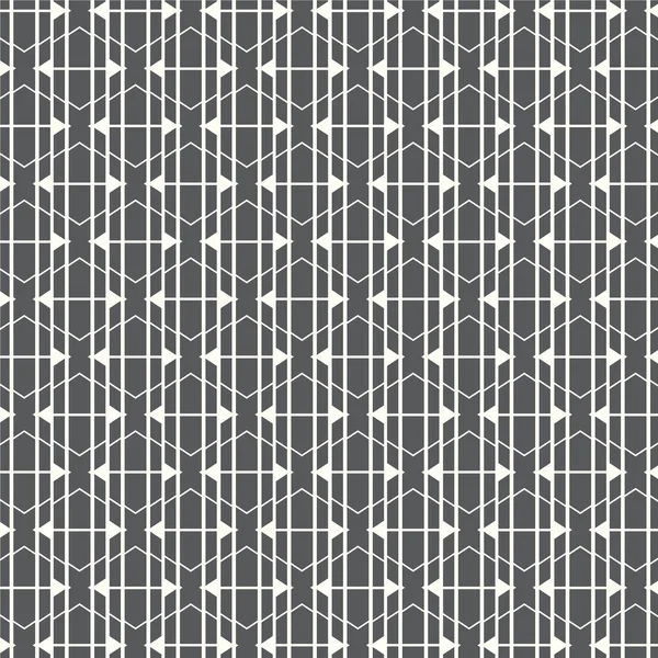 Abstract vector seamless gray pattern geometrical background — Stock Vector