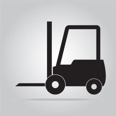 Forklift symbol clipart