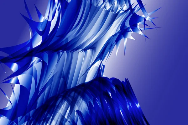 Blaue Spritzlinien abstrakter Hintergrund — Stockvektor