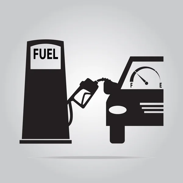 Üzemanyag szivattyú szimbólum — Stock Vector