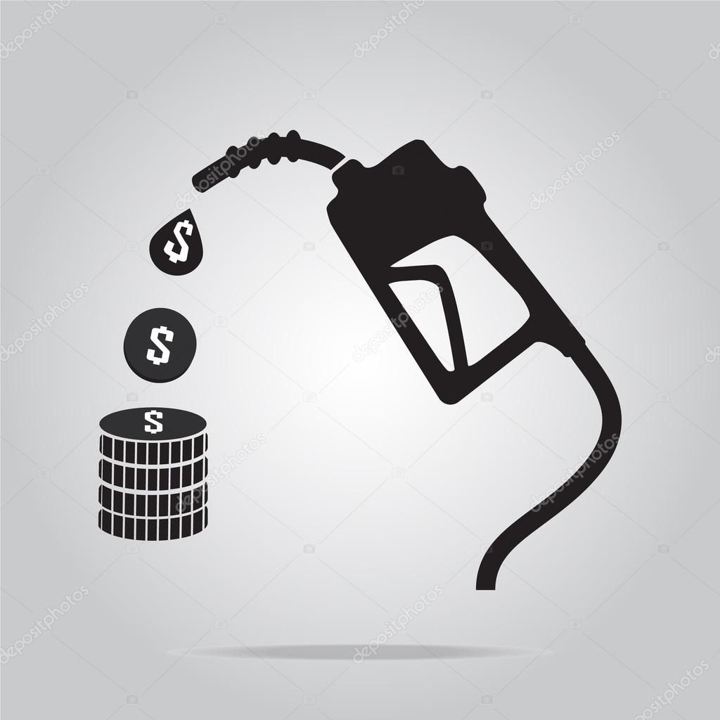 Gasoline pump symbol