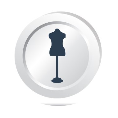 manken simge düğmesini simge tasarlamak