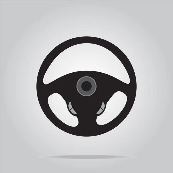 Icône de volant de voiture — Image vectorielle