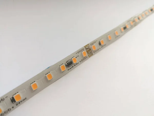 Flexibelt Ljus Avger Diod Led Remsa För Olika Belysning Installation — Stockfoto