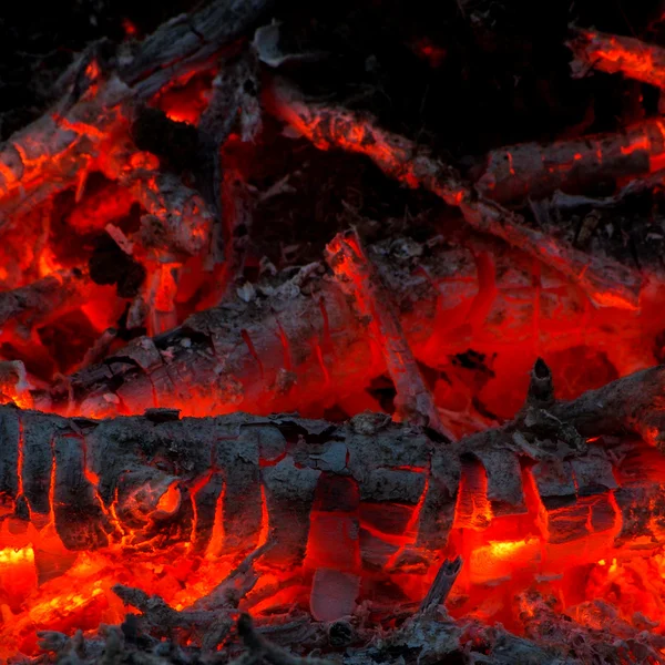 Hot ember pattern — Stock Photo, Image