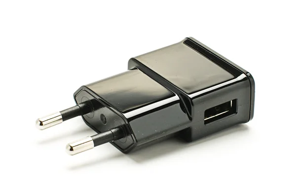 Carregador de celular USB — Fotografia de Stock