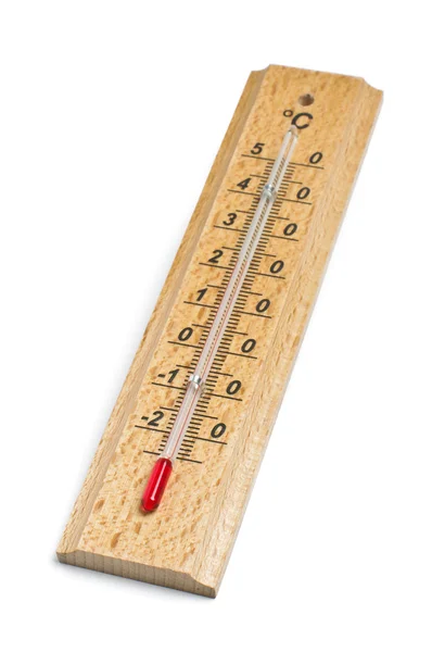 Retro thermometer isolated on the white background — Stock Photo, Image