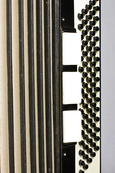 Accordion detail abstract art — Stock Photo, Image