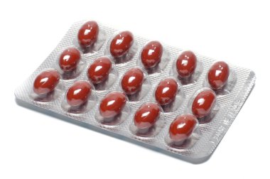 paketlenmiş hapları izole