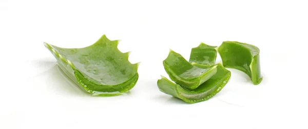 Peaces of aloe vera — Stock Photo, Image