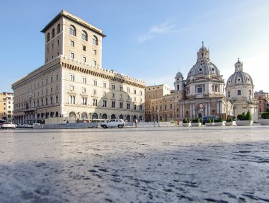 Düşük açılı görünüş Merkezi Roma, İtalya
