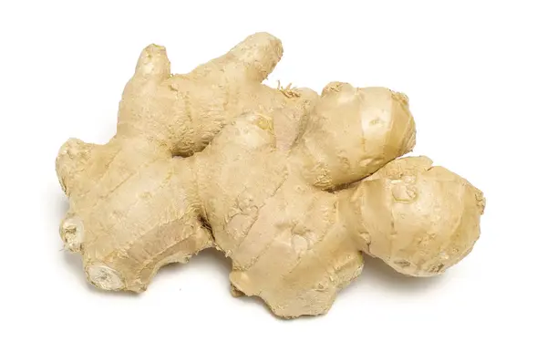 Ginger root isolated on the bright background — Stock Photo, Image