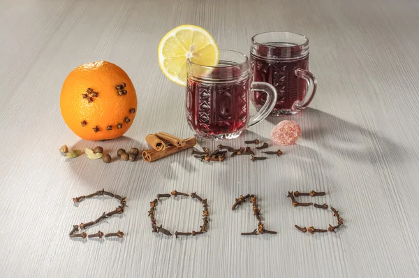 Frohes neues Jahr 2015 — Stockfoto