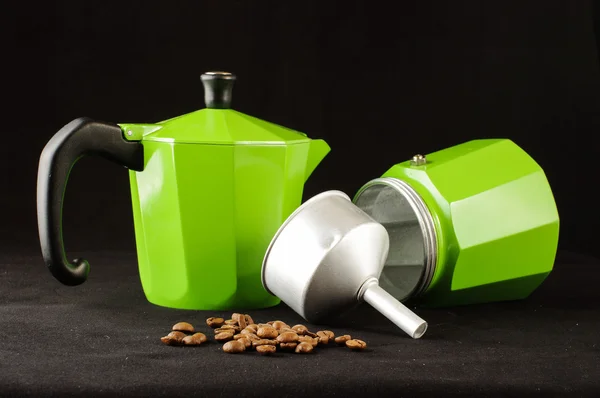 Оборудование для приготовления кофе для профессионального бариста — стоковое фото