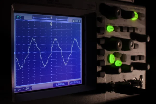 Elektroniczne Urządzenia Pomiarowe Analizy Sygnałów — Zdjęcie stockowe