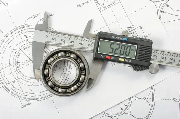 Concetto di misurazione e precisione — Foto Stock