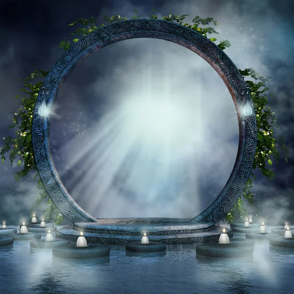 Fantasy magic portal — Stock Photo, Image