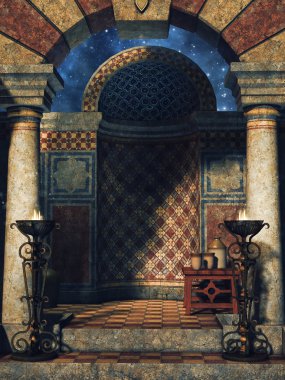 Oryantal Sarayı odası